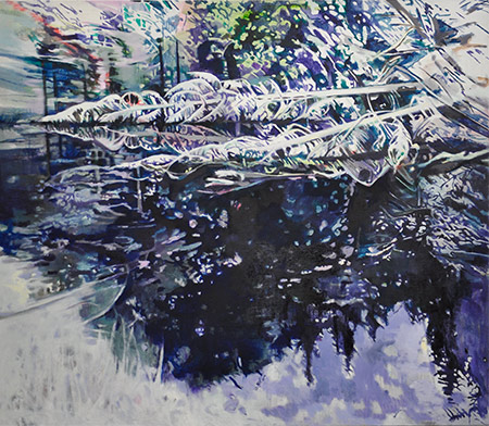 Passion 2 • 130 x 150 cm • 2016 • Öl auf Leinwand
