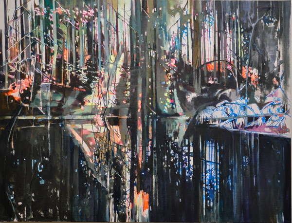 Passion 3 • 130 x 170 cm • 2016 • Öl auf Leinwand • priv. Sammlung Bayern