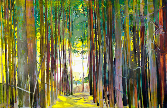 Passage 2 • 110 x 160 cm • 2011 • Öl auf Leinwand