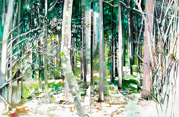 Passage 1 • 140 x 240 cm • 2010 • Öl auf Leinwand