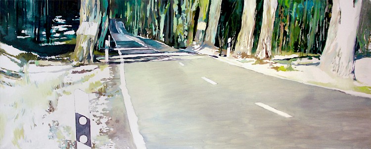 Fürstenberg 1 • 80 x 250 cm • 2004 • Öl auf Leinwand