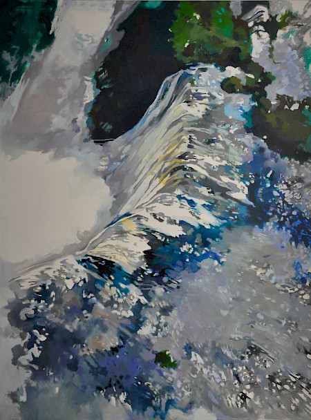 Victoria Falls 2 • 200 x 150 cm • 2011 • Öl auf Leinwand