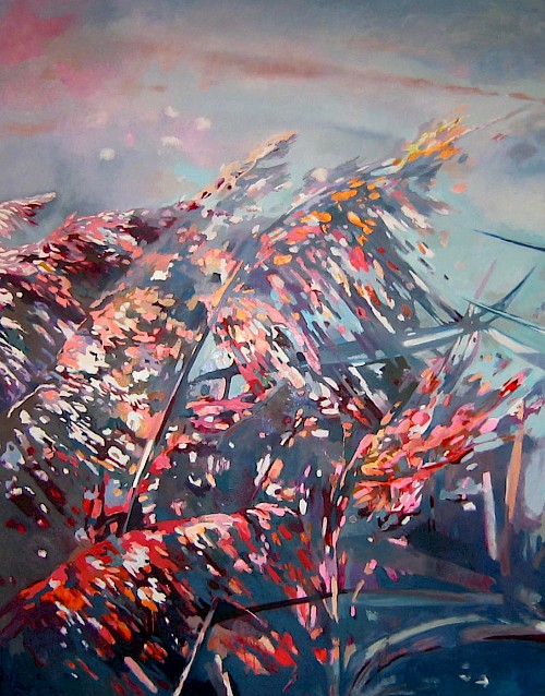 Le Vent bleue 1 • 180 x 140 cm • 2006 • Öl auf Leinwand