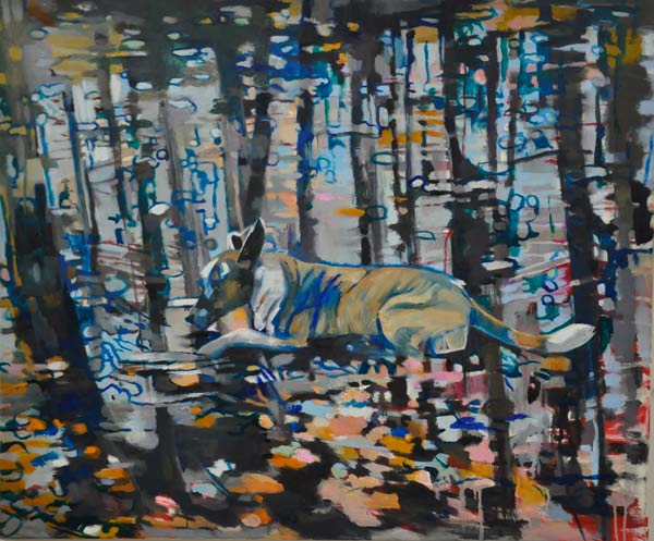 Caspar • 90 x 110 cm • 2016 • Öl auf Leinwand