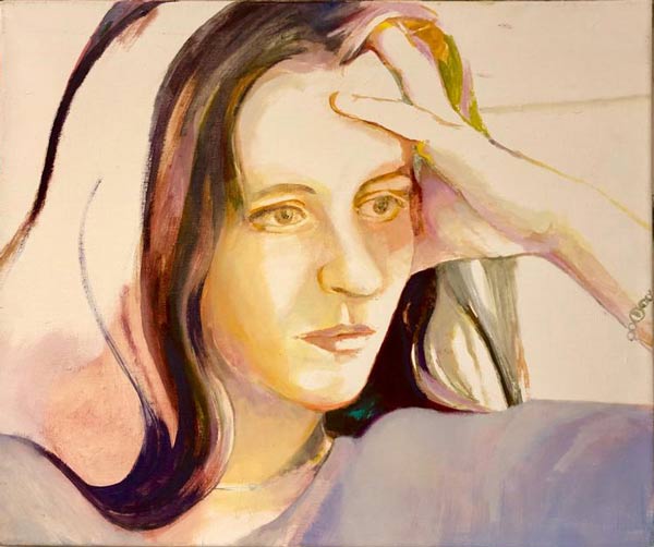 Sarah • 50 x 60 cm • 2006 • Öl auf Leinwand