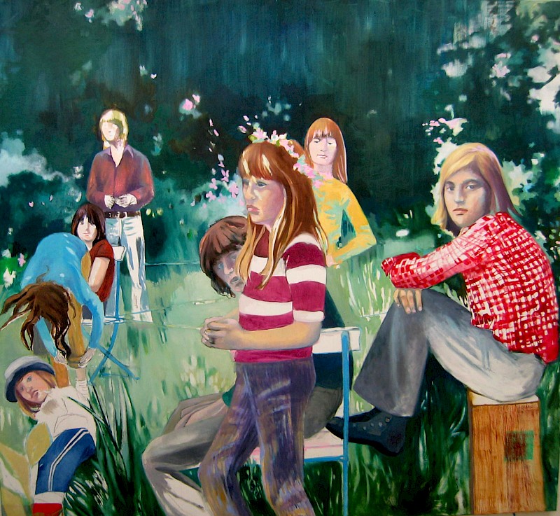Quodlibet • 170 x 180 cm • 2008 • Öl auf Leinwand