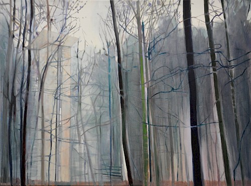 Bismarkturm 2 • 60 x 80 cm • 2012 • Öl auf Leinwand