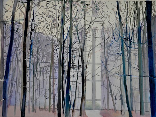Bismarkturm 1 • 60 x 80 cm • 2012 • Öl auf Leinwand