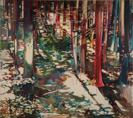 Quintessence • 120 x 130 cm • 2014 • Öl auf Leinwand
