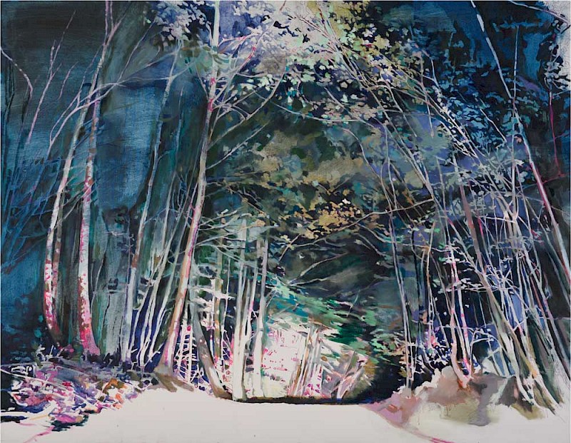 Into the Deep • 140 x 180 cm • 2019 • Öl auf Leinwand