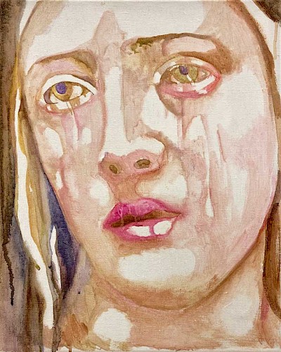 Madonna • 50 x 40 cm • 2018 • Öl auf Leinwand
