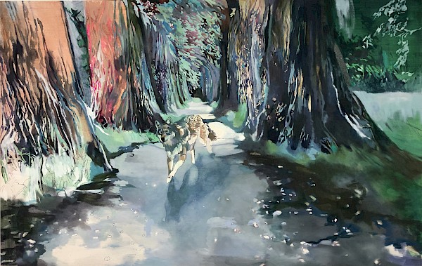 The Return • 140 x 240 cm • 2020 • Öl auf Leinwand