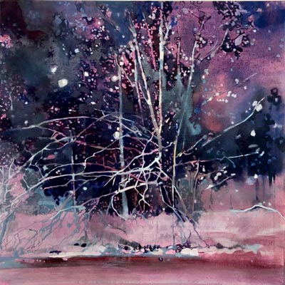 Stille Zeit • 80 x 90 cm • 2020 • Öl auf Leinwand