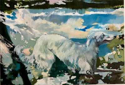 Lucy • 50 x 80 cm  • Öl auf Leinwand