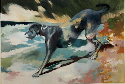 Max 2 • 50 x 80 cm • Öl auf Leinwand