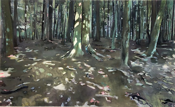 Silence • 110 x 160 cm • 2018 • Öl auf Leinwand