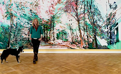 Forest Picture for the reception hall